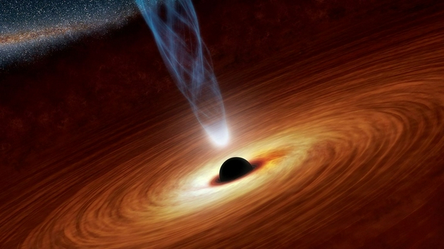 宇宙的年龄还不够大，不足以让黑洞仅凭吸食周边物质成长为超大质量黑洞。