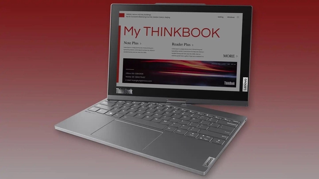 联想发布ThinkBook Plus Twist：OLED 主屏+彩色墨水副屏