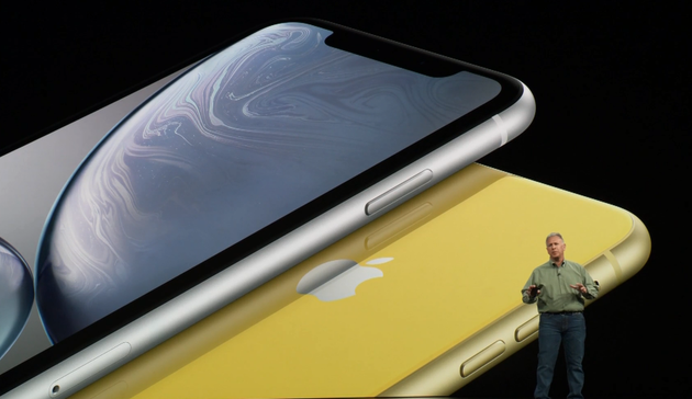 苹果发布iPhone XR:6.1英寸 黑白金黄蓝红六种