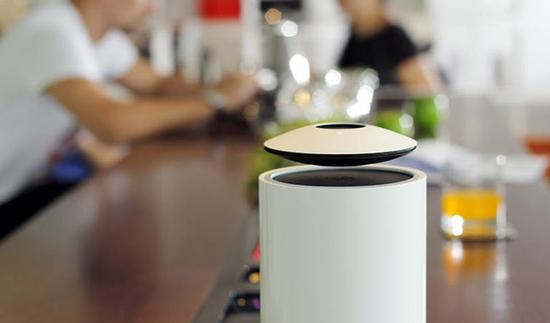 飞碟造型，Mars无线悬浮音箱|悬浮|音箱_新浪科技_新浪网