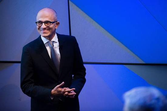 微软安全技术中心 微软CEO萨蒂亚·纳德拉(Satya Nadella)
