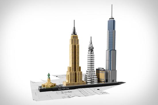 建筑天际线:在家玩转世界乐高推出城市建筑天际线系列