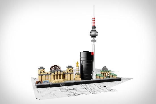 建筑天际线:在家玩转世界乐高推出城市建筑天际线系列