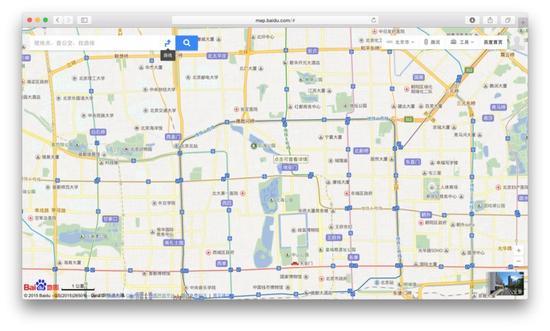 百度地图网页端有了新设计:似曾相识的感觉|百