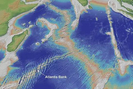 西南印度洋脊的Atlantis Bank