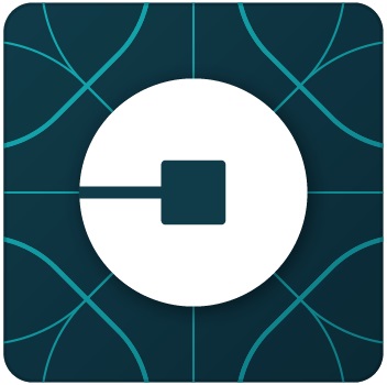Uber乘客应用图标