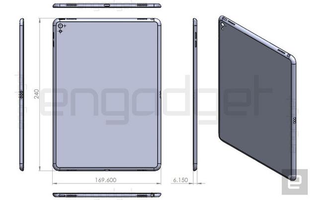 9.7英寸新iPad设计图