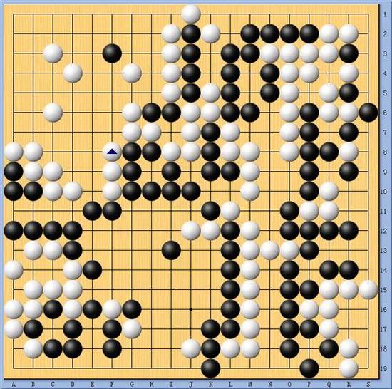 AlphaGo与李世石对战棋谱