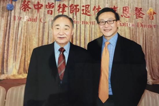 蔡崇信向耶鲁大学捐3千万美元 纪念其父蔡中曾