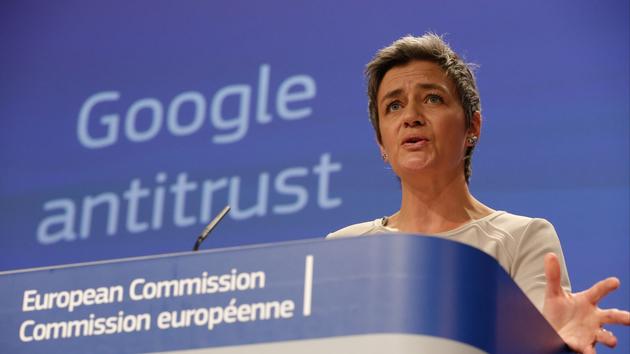 欧盟反垄断专员玛格丽特·维斯塔格