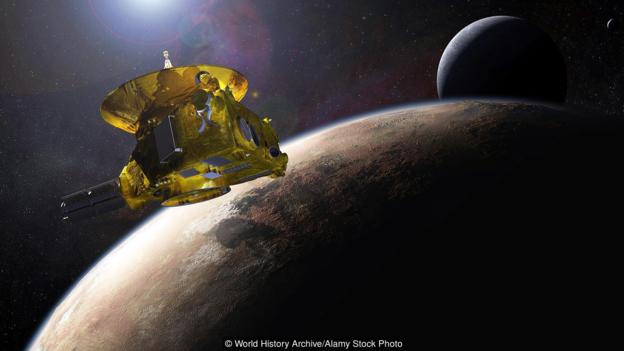 新视野号于2015年飞抵冥王星。