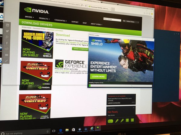 去NVidia官网解决驱动问题