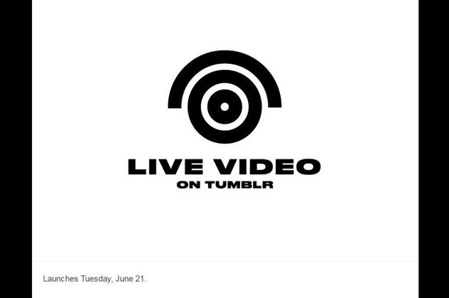 Tumblr推出视频直播功能，发布了八项更新还配上了新Logo图片
