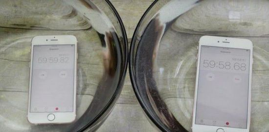 iPhone 6s水中测试截图