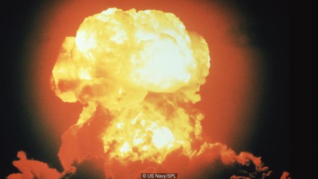核爆炸时也会产生伽马射线。