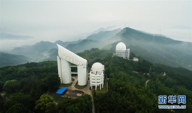 这是郭守敬巡天望远镜(7月15日摄)。新华社记者 李响 摄