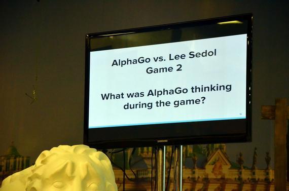 人机大战第二局，Alpha go 在想什么