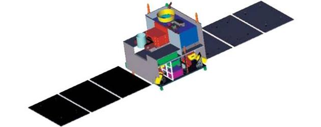 “量子科学实验卫星”示意图