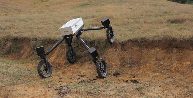 机器人也能当“牛仔” 澳发明放牧机器人帮助农民图片 第1张