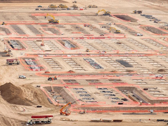 Gigafactory按区块依次建设