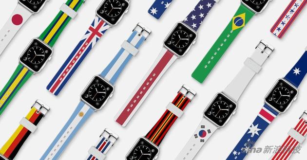 Apple Watch奥运表带：Casetify全球发售 抢苹果生意0