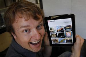 Flipboard���ϴ�ʼ�˶���ط��϶���ƻ����������������