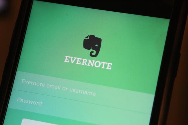 图为Evernote