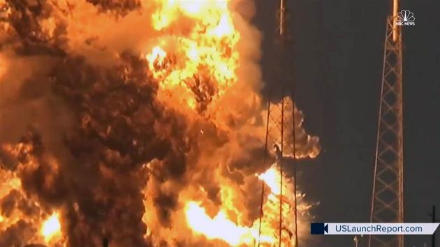 SpaceX火箭昨日发生爆炸事故
