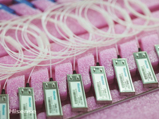 天宫二号通讯使用海信光模块