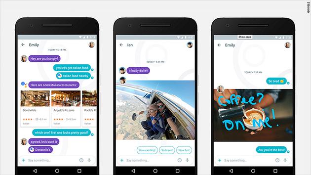 谷歌新消息应用Allo试用体验：它能提前知道你想说什么
