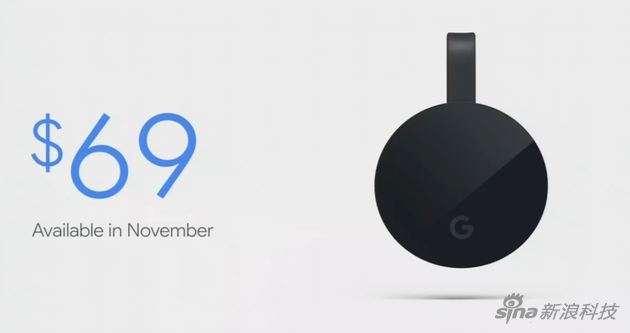 新一代Chromecast电视棒