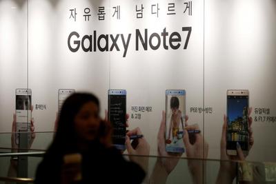 Note7爆炸事件或令三星损失170亿美元