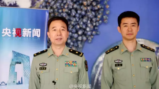 神十一航天员景海鹏、陈冬的飞天之路 左为景海鹏,右为陈冬(来源:央视新闻)