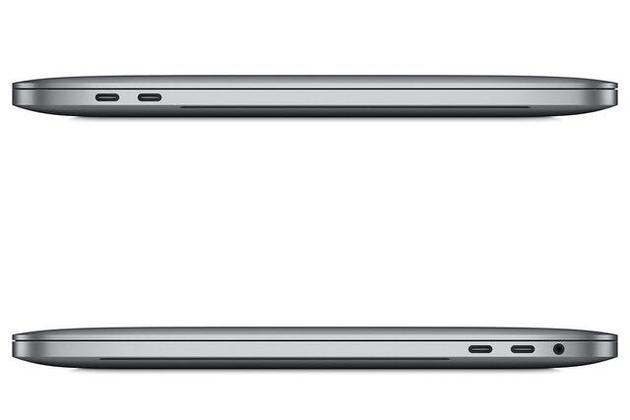 新款MacBook Pro只保留了USB-C接口和3.5mm耳机接口