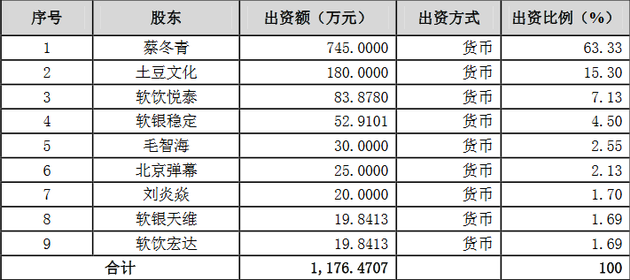 中文在线入股前股东情况