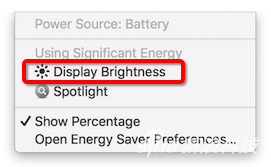 在最新的测试版系统中 屏幕亮度高于75%会出现这个提示