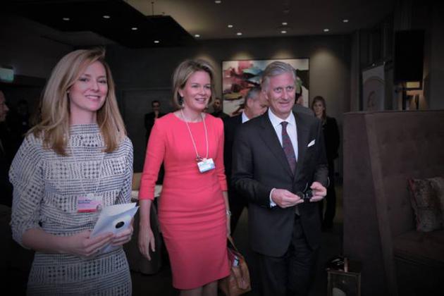 比利时国王菲利普和王后玛蒂尔德