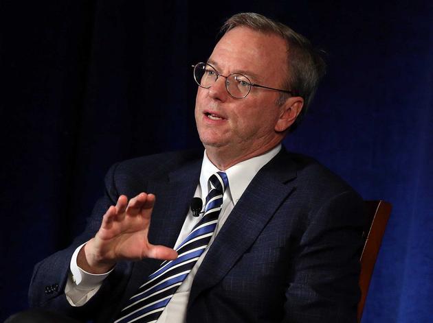 谷歌母公司Alphabet董事长埃里克·施密特(Eric Schmidt)