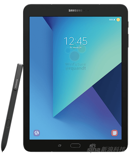 三星tab S3新渲染图
