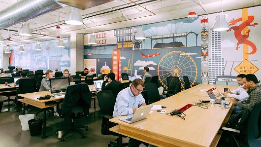 众创空间WeWork西雅图办公室