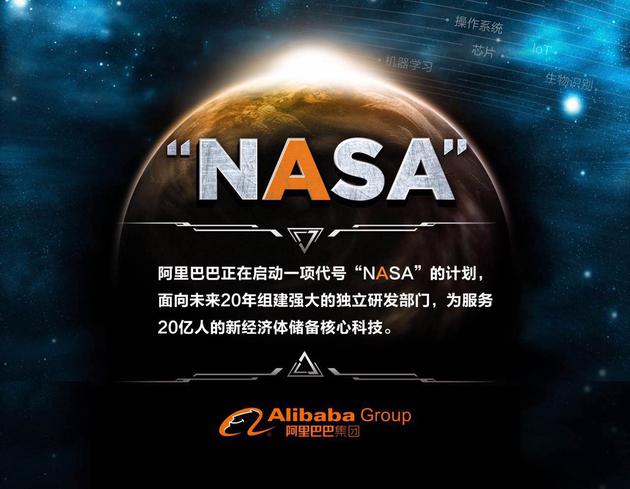 阿里NASA計(jì)劃