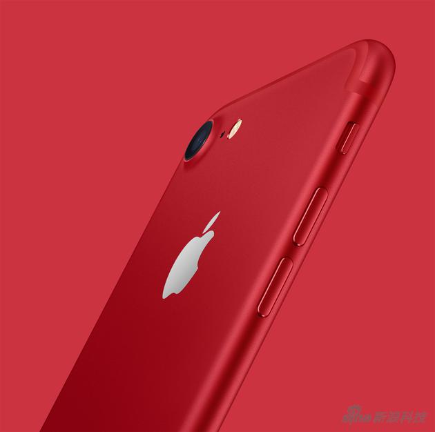 红色特别版iPhone 7和iPhone 7 Plus
