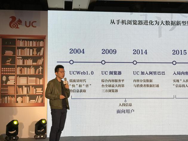阿里巴巴文化娱乐集团UC总经理陈超