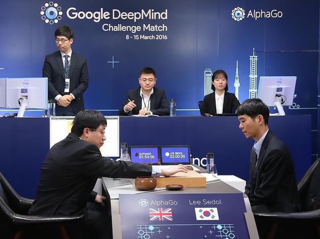 AlphaGo去年与李世石的对决（资料图）