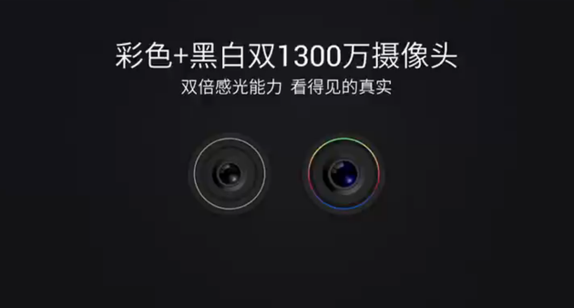 双1300万像素摄像头