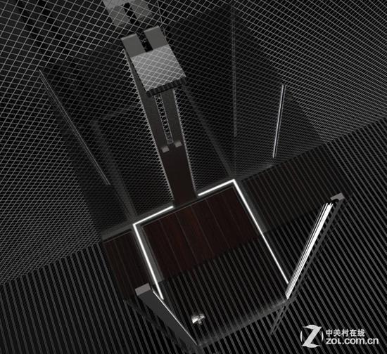 智能浴室鸟瞰图