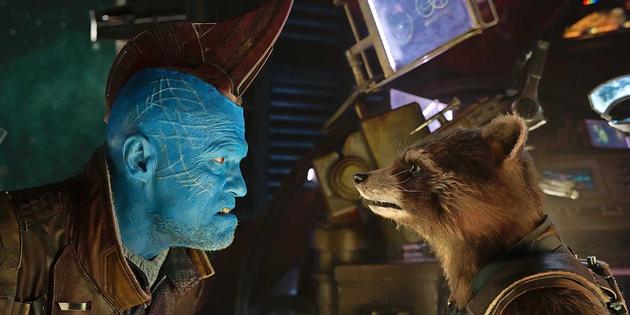 (Yondu 与火箭熊,图自:豆瓣电影)