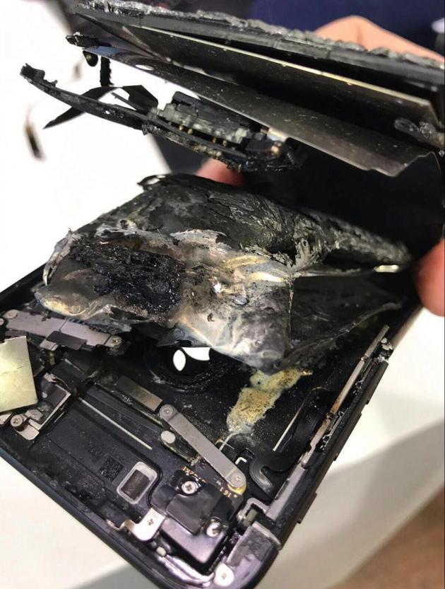 爆炸的iPhone 7