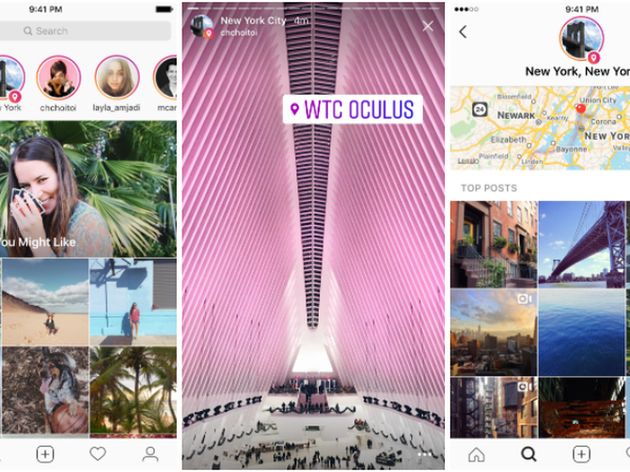 紧跟Snapchat：Instagram推基于位置的Stories功能