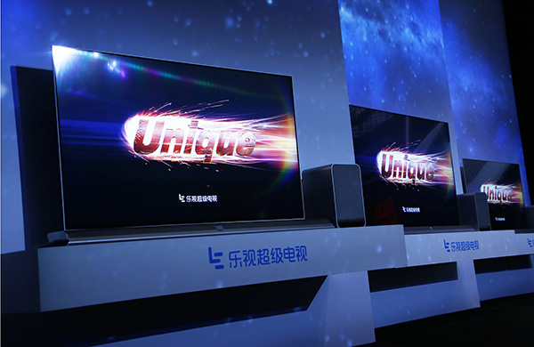 2017年3月29日，北京，乐视超级电视举办发布会。 视觉中国 资料图